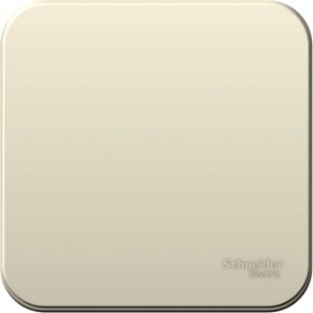 1-клавишный выключатель SCHNEIDER ELECTRIC BLANCA с самовозвратом, с изолирующей пластиной, 10А, МОЛОЧНЫЙ