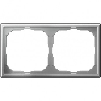 Рамка 2-постовая SCHNEIDER ELECTRIC ARTGALLERY SE GAL000302 алюминий