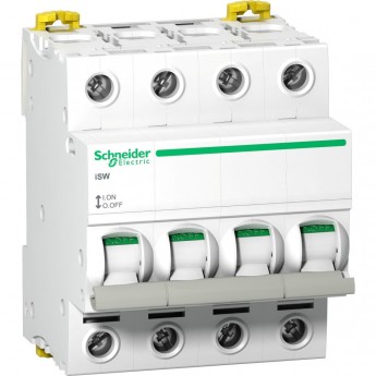 Выключатель нагрузки SCHNEIDER ELECTRIC ACTI 9 iSW 4П 100A